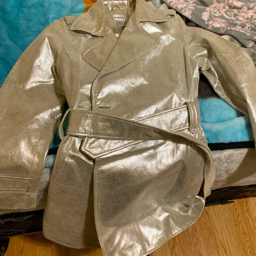 Juniors Brand New Real Leather Jacket/Coat with Pockets